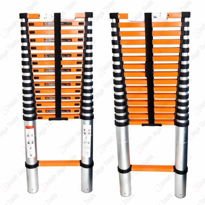 

Terlaris Blackfoot Tangga Teleskopik Single 6 M Lipat Alumunium Meter