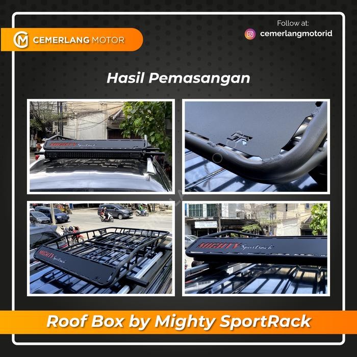 Terbaru Roof Rack Rak Mobil Full Besi Mighty Sportrack Universal Best Seller