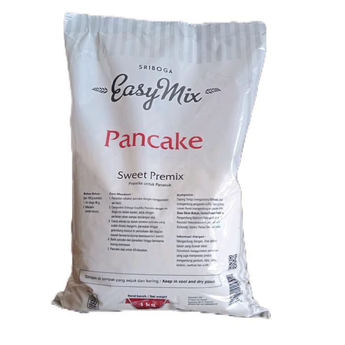 

Sriboga Easy Mix Pancake 1 kg Kualitas Terbaik