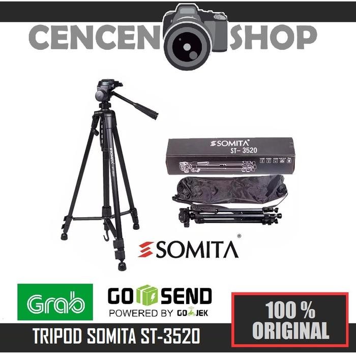 Tripod Somita St-3520 St3520 For Kamera Dslr Mirrorless
