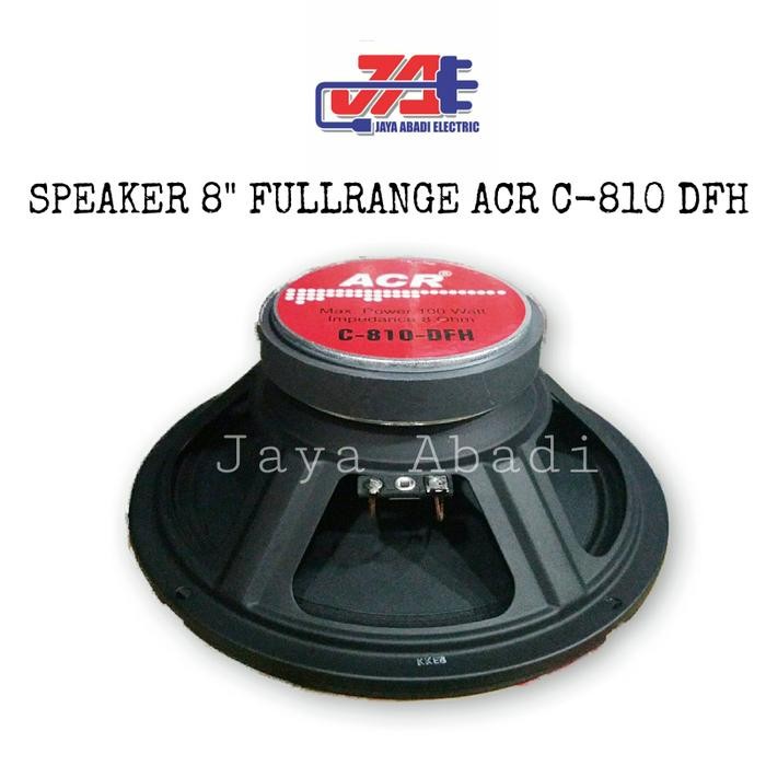 Speaker Fullrange 8" Acr C-810 Dfh Speaker Acr C 810 Dfh 100 W