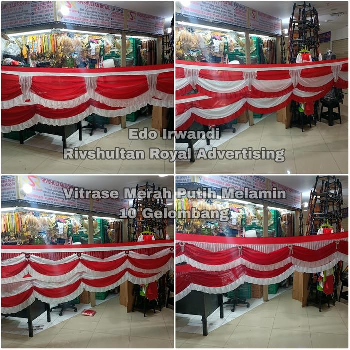 

Terlaris Bendera Vitrase Merah Putih Ukuran 8 Meter 10 Gelombang Ready Stock SALE