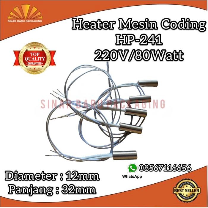 Terbaru Heater Pemanas Mesin Coding Hp-241/Hp241