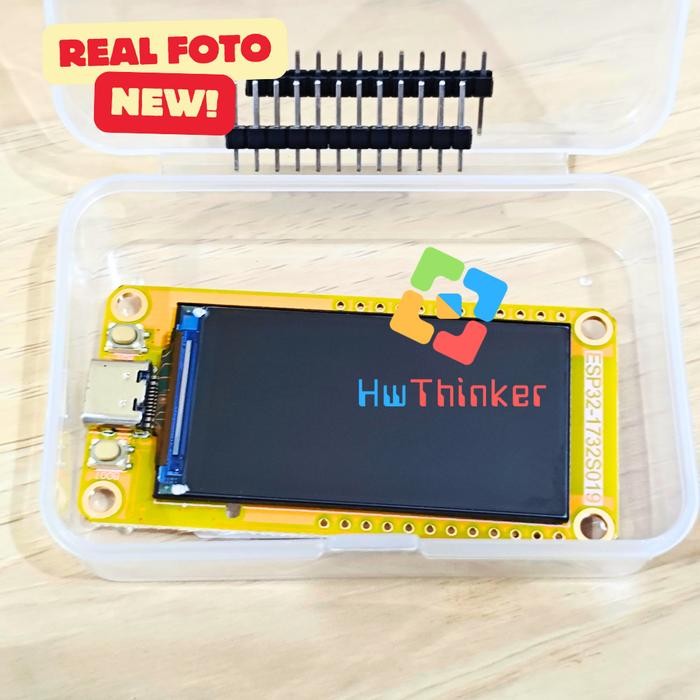 Esp32-S3 16Mb Flash 8M Psram Lvgl Hmi 1.9 Inch Display Tft Ips 170X320