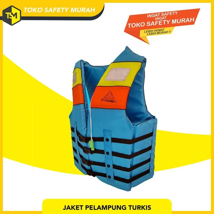 Produk Unggulan Baju Pelampung Atunas Turkish Tosca / Life Vest / Life Jacket Anak Dewasa