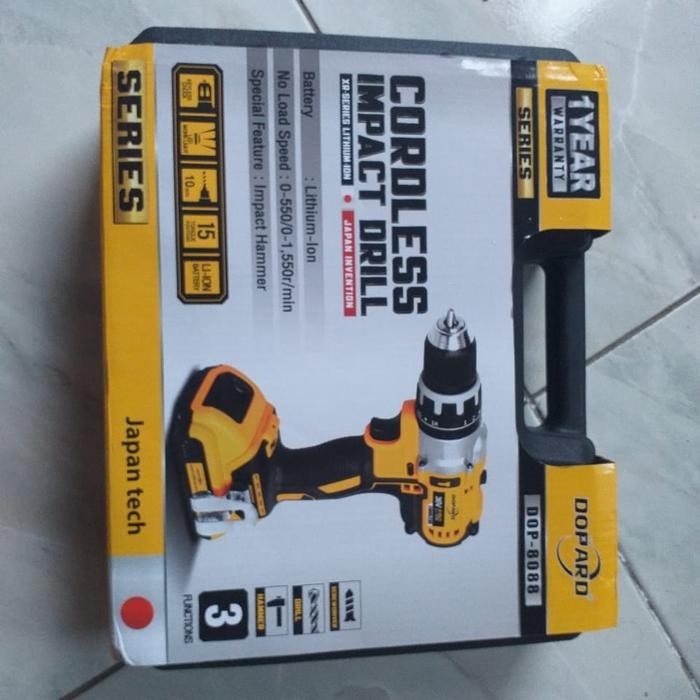 bor cordless impact drill 20v