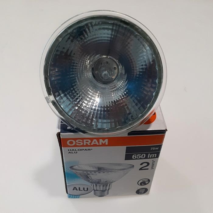 LAMPU OSRAM HALOPAR 30 ALU 75W 64841 SP 230V SPOT 10