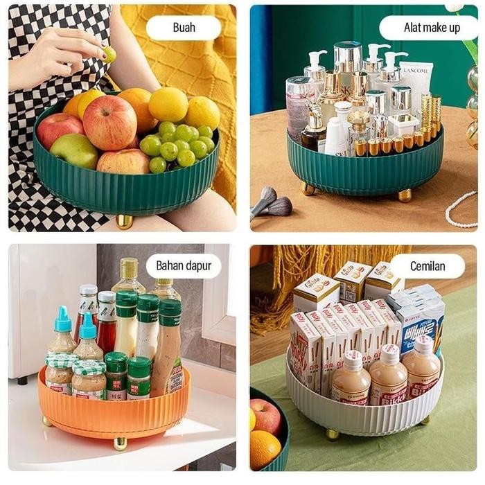 PREMIUM Price Living Mall Wadah Penyimpanan Putar/Wadah Botol Air Mineral C23-C100/C99 Wadah