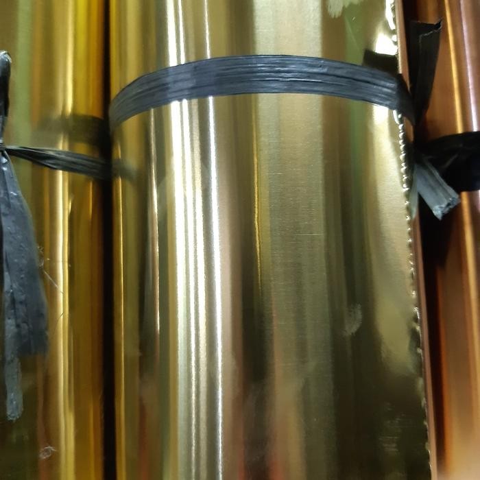 PREMIUM Plat kuningan lembaran 36cmx120cm tebal 0,8mm