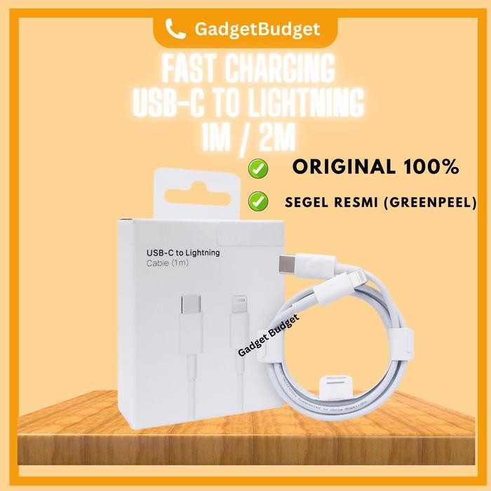 PREMIUM Cable Charger iPhone Original Type C to Lightning Kabel casan iphone ori