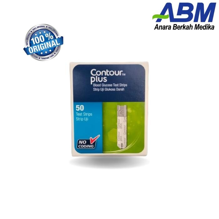 Contour - Strip Tes Gula Darah Contour Plus 50