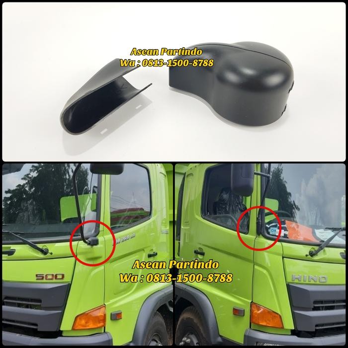 Cover Gagang Spion Set Kiri Kanan - Truk Hino Lohan 500