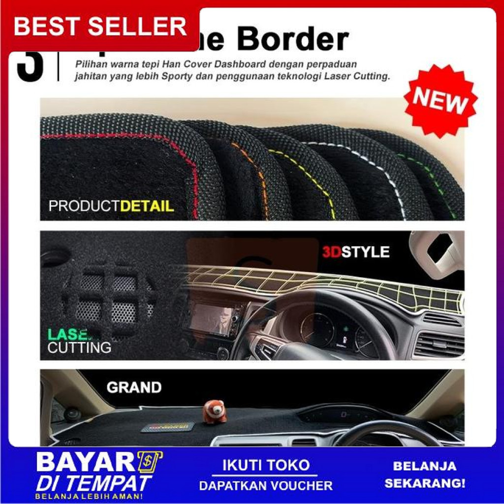 FREE ONGKIR KARPET DASHBOARD MOBIL X OVER 2007 - ALAS COVER PELINDUNG DASBOR SUZUKI SX4 XOVER X-OVER