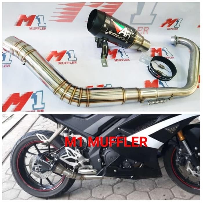 PREMIUM Knalpot Racing R15 v1 v2 v3 Fullsystem Austin GP1R