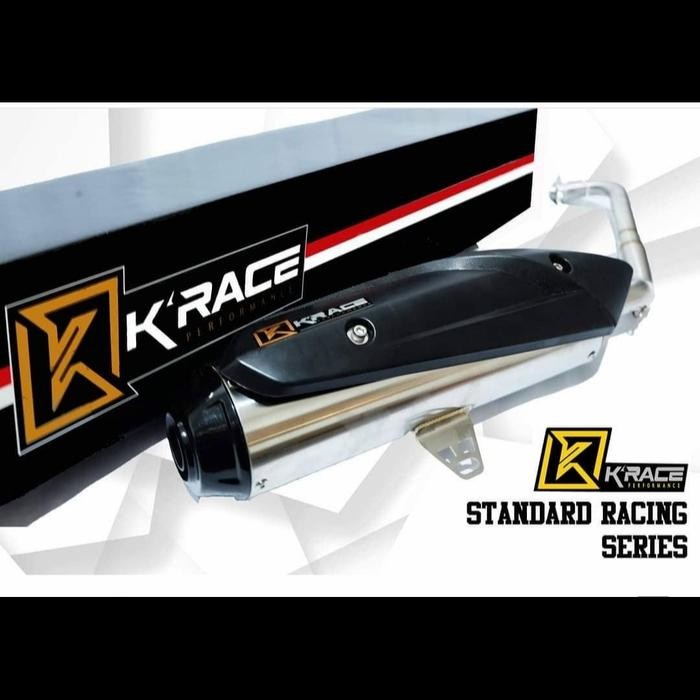 PREMIUM knalpot new aerox 155 connected krace standart racing