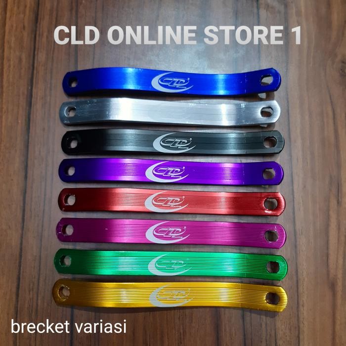 PREMIUM Bracket/plat knalpot Cld racing variasi original