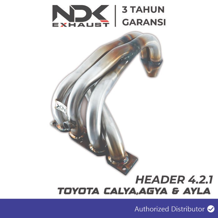 PREMIUM KNALPOT MOBIL RACING HEADER CALYA / SIGRA HEADER AGYA AYLA NDK EXHAUST