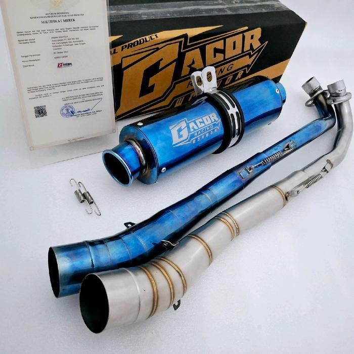 PREMIUM TERBARU!!!KNALPOT RACING MODEL DBS SUARA NGEBAS ADEM GRAND JUPITER Z VEGA ZR SUPRA REVO