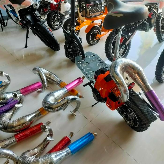 PREMIUM knalpot racing Skuter goped X5
