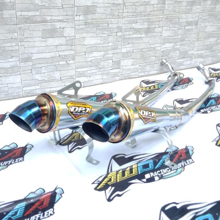 PREMIUM Knalpot racing Supra DPJ jupiter vega karisma revo motor bebek