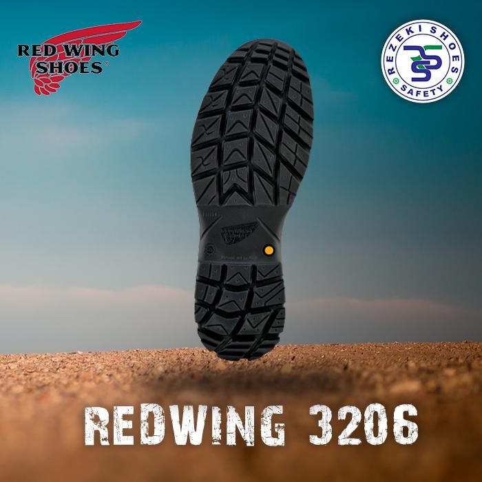 Safety Shoes Redwing 3206 / Sepatu Red Wing 3206 Original Boots - Sepatu Safety