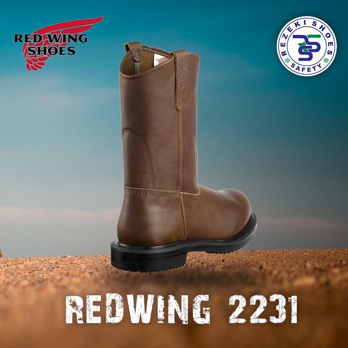 Safety Shoes Redwing 2231 / Red Wing 2231 Mens 11-Inch Original Usa - Sepatu Safety