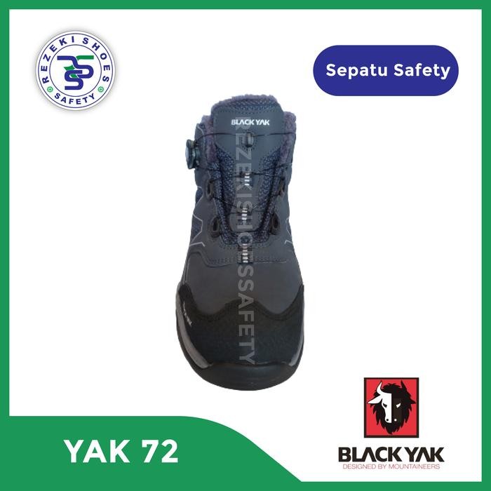 Sepatu Safety Black Yak 72 - Safety Shoes Black Yak 72