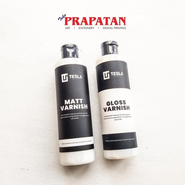 

TERLARIS! Tesla Paints Acrylic Gloss Matt Varnish 250ml