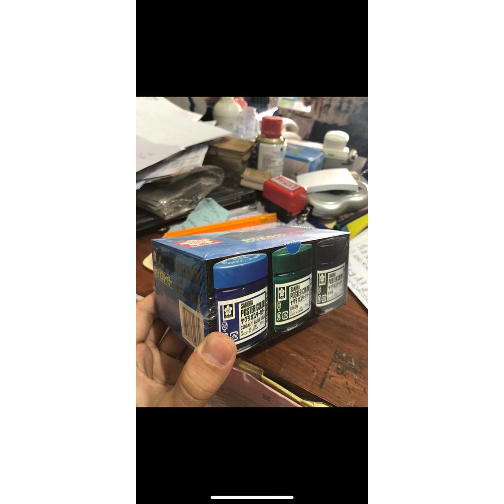 

Cat poster sakura 30 ml set isi 6