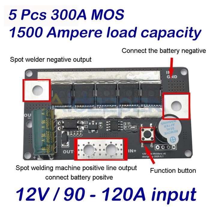 Alat Las Titik Baterai Pcb Battery Spot Welder Portable Circuit Board
