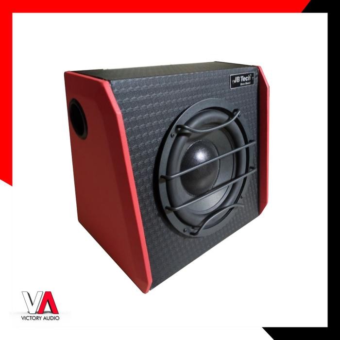 Subwoofer Aktif JB-Tech JT-108 BassTube Petak Bass Box Aktif 10 Inch