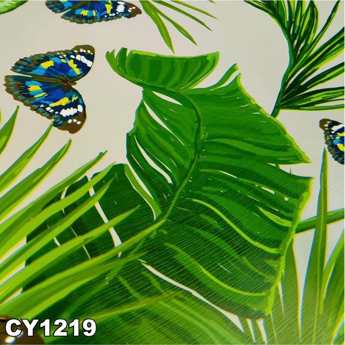 (Paket 5 Roll) Wallpaper Dinding Stiker Kertas Daun Air Stiker Dinding Wallpaper Pvc Dinding Kamar