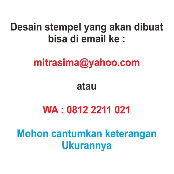 

Ready Faktur Stempel Timbul ( Emboss stamp / stempel Emboss ) Portable Trodat