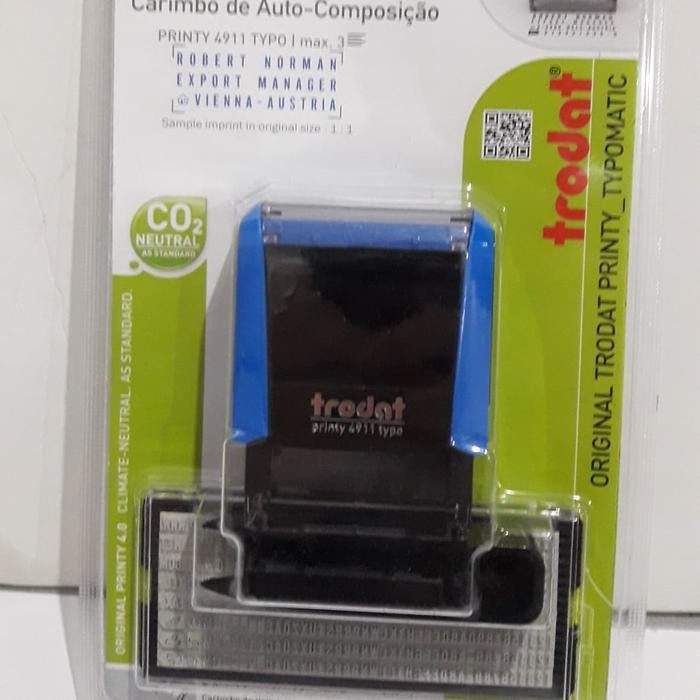 

stempel trodat 4911 typo