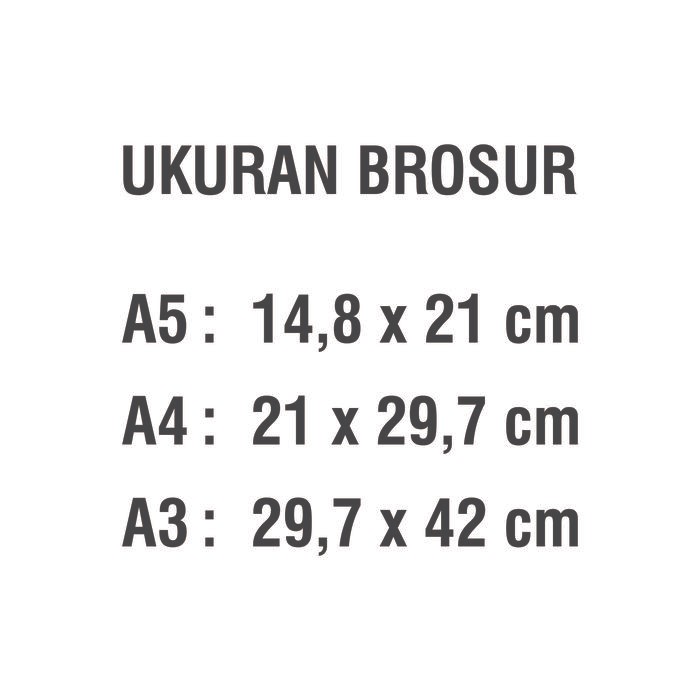 

Print Brosur A5 A4 A3 A6 Per Rim Cetak Brosur Murah Flyer