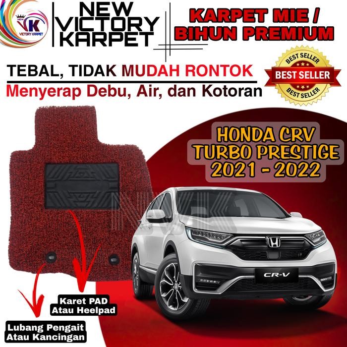 KARPET MIE BIHUN MOBIL HONDA NEW CRV TURBO PRESTIGE 2021 FULLSET