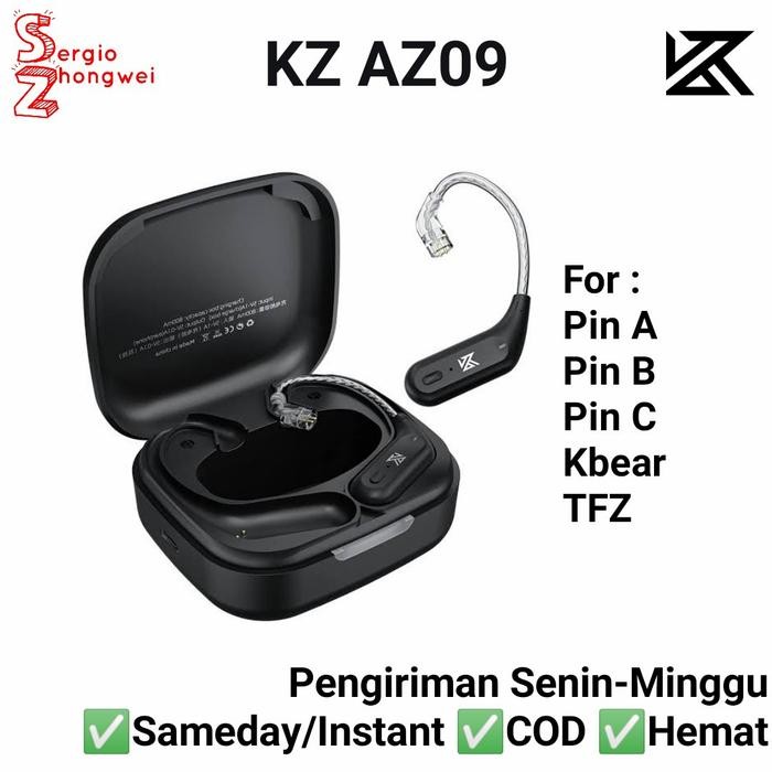 TERBARU KZ AZ09 TWS HD Bluetooth Ear Hook for KZ ZSN Pro X KZ DQ6 dll