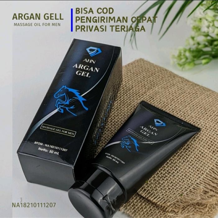 (PRIVASI)AHN ARGAN GEL 100% ORINAL Pembesar mr p. permanen mister p PRIA TERDAFTAR RESMI DI BPOM RI
