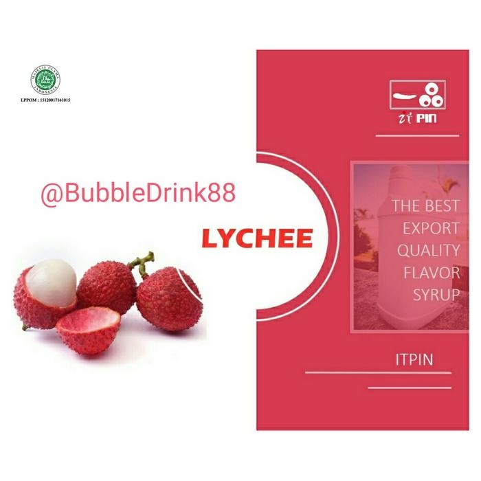

Itpin Syrup Lychee premium 2.5kg Sirup leci terbaik