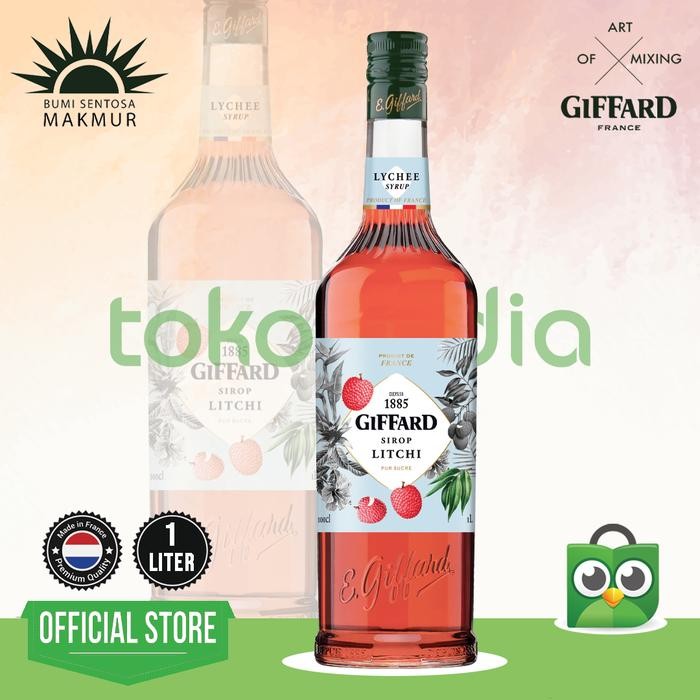 

Syrup Giffard Litchi 1000ml