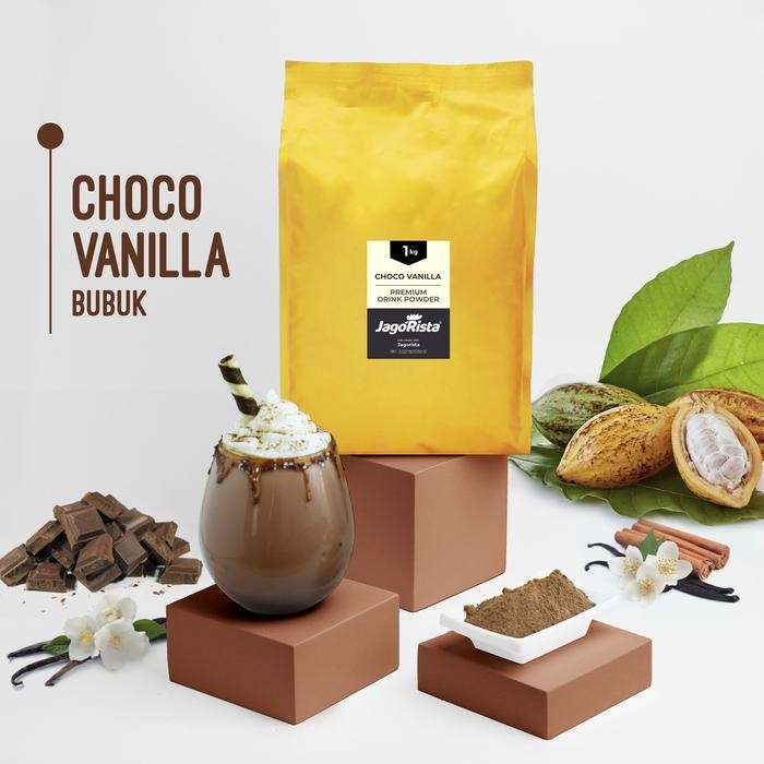 

1 Kg Jagorista - Choco Vanilla - Premium Bubble Drink Powder