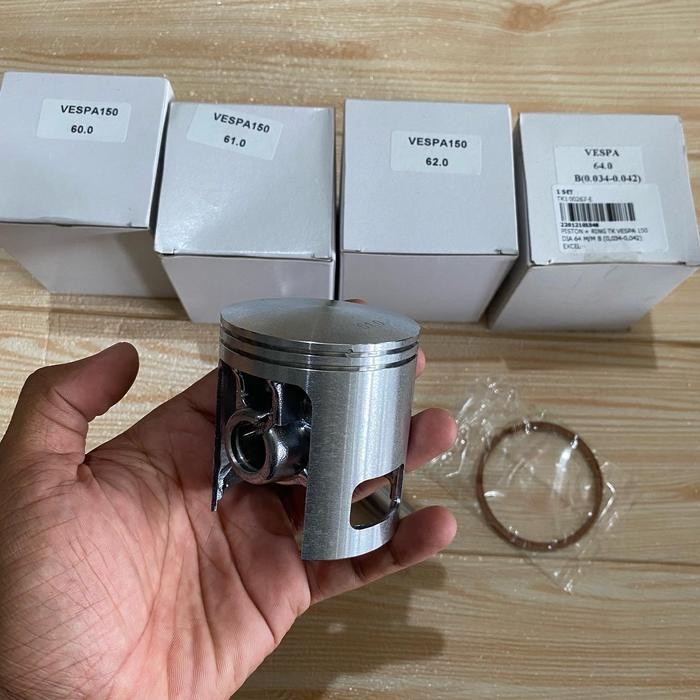 Seher piston tk racing vespa 60 61 62 63 64 masih ready