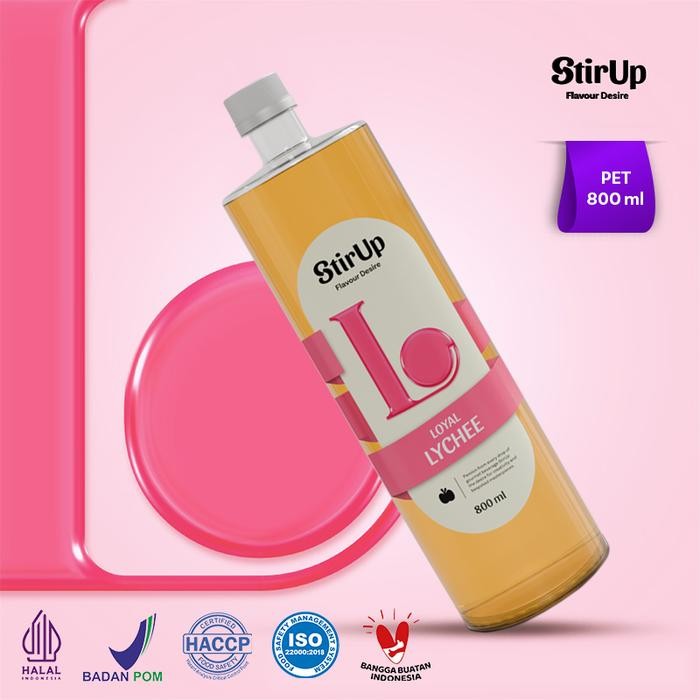 

StirUp Loyal Lychee - Gourmet Syrup Rasa Leci