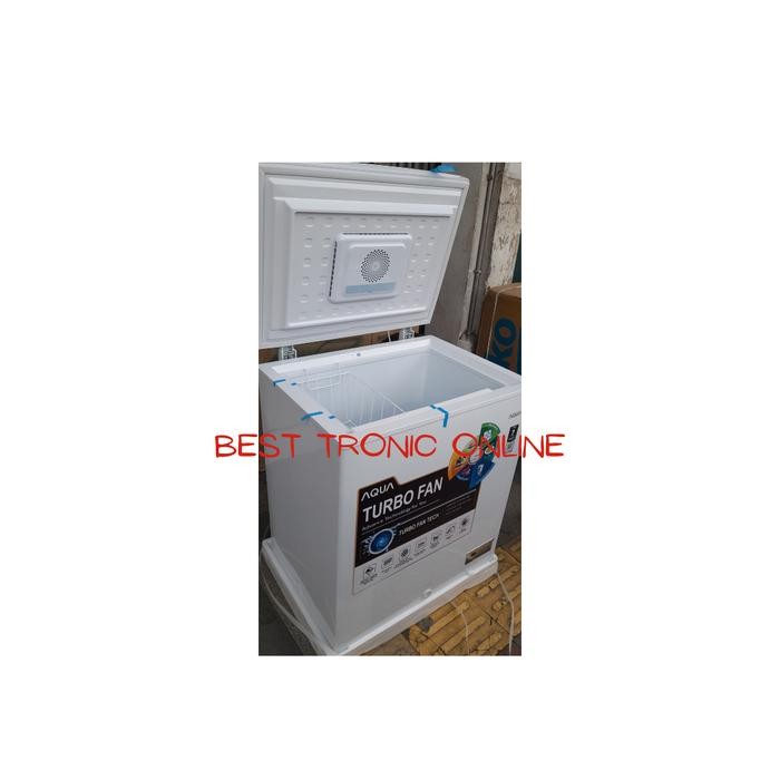 FREEZER BOX AQUA AQF 150TF AQF150 TF AQF-150 146L TURBO CHEST COOLER Kode 1134