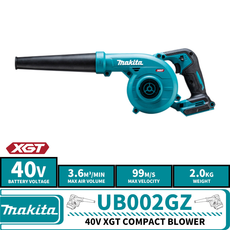 Makita UB002GZ Compact Blower XGT 40V Lithium Power Tools