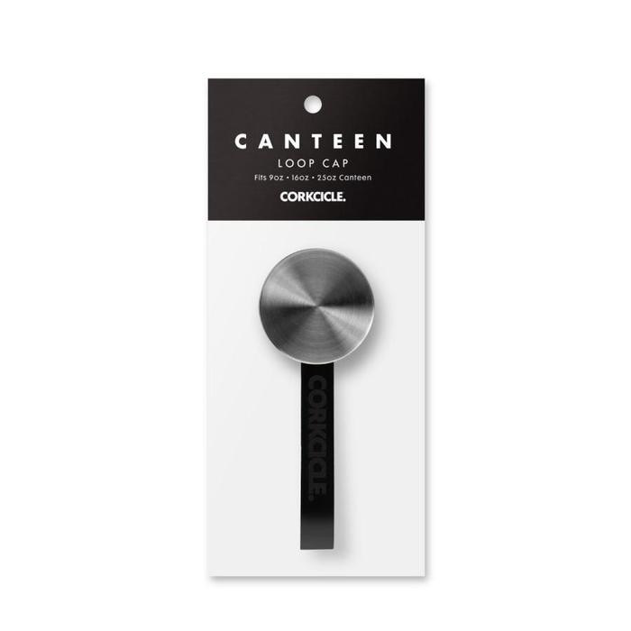 CORKCICLE Canteen Loop Cap Black - 9oz, 16oz, 25oz
