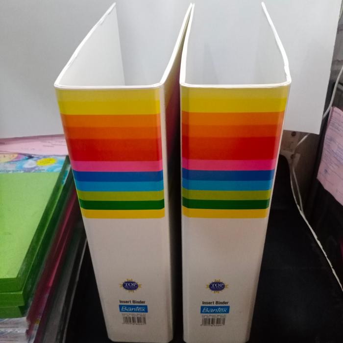 

TERLARIS! ordner bantex A4 3D 8652 07 52mm white/insert binder