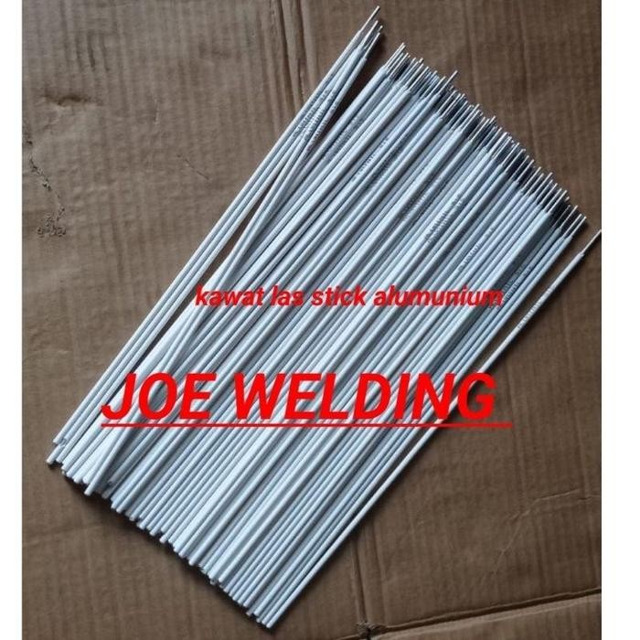 Kawat Las Listrik Stik Electroda Mma Alumunium 4043 2.5Mm 5Batang
