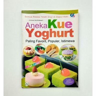 

MURAH Buku Aneka Kue Yoghurt Paling Favorit,Populer, Istimewa Kode 1454