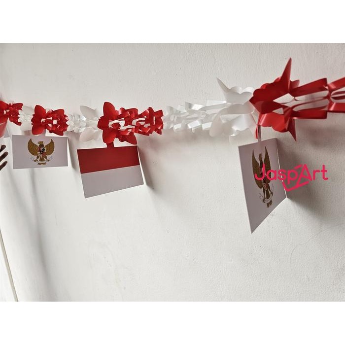 

Terlaris [Tarikan Bendera] TARIKAN SLINGER HUT RI GARLAND MERAH PUTIH KEMERDEKAAN DIRGAHAYU